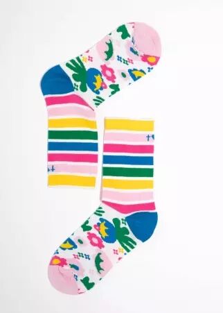 Chaussette playful mix and match accessoire mode au style contemporain