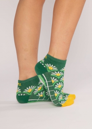Chaussette basse tennis daisy star accessoire textile au look moderne