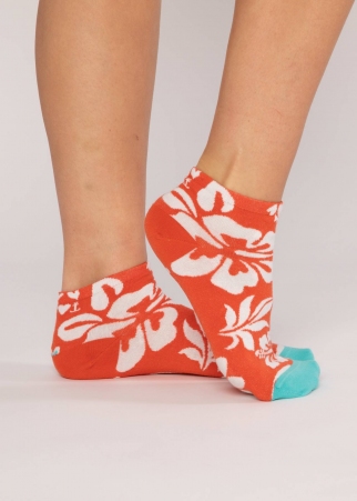 Chaussette basse tropical feelings pi�ce vestimentaire � l'allure tendance