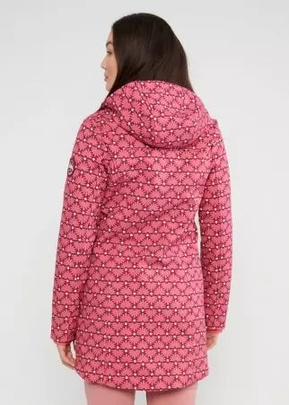 Parka Wild Weather ageless hippie flower parka imprim�e fleur hippie