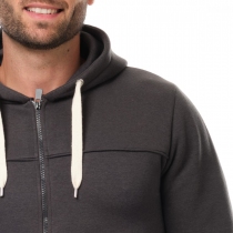 Veste zipp&eacute;e LAURENT ANTHRACITE