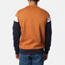 Sweat ELROND Beige/Blanc/Navy sweat confortable &agrave; l'allure sportive chic