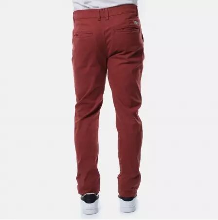 Pantalon Chino KIZARU SYRAH pantalon chino Syrah � la teinte profonde