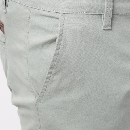 Pantalon chino RIKA Aqua gris pantalon femme facile � associer