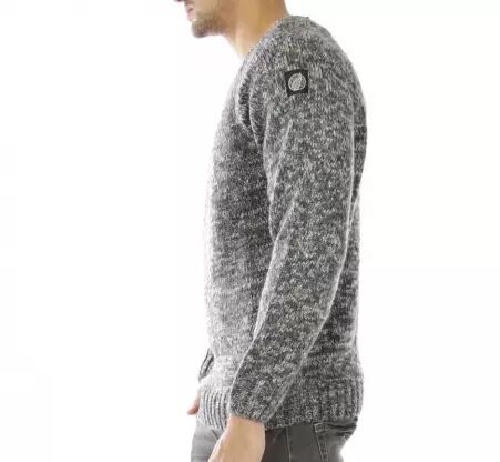 Pull maille ELECTEK navy pull technique bleu marine