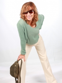 Pull Myrrha baby alpaga avocat pull baby alpaga vert avocat doux