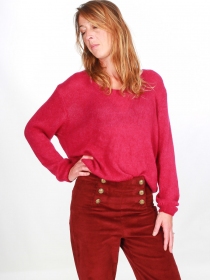 Pull Myrrha baby alpaga Prune