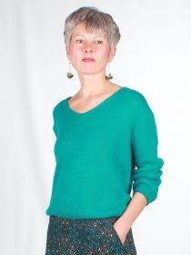 Pull baby vert &eacute;meraude v&ecirc;tement chaud et d&eacute;licat