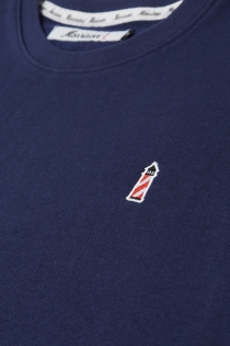 Sweat Morrison DARK BLUE sweat bleu nuit confortable moderne