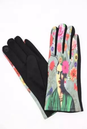 Gants Frida multi couleurs gants femme au style contemporain et � l'allure raffin�e