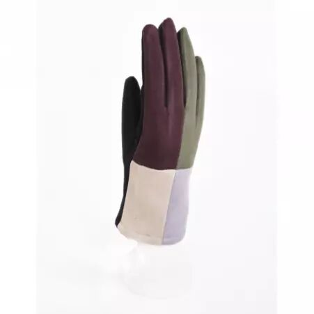 Gant arlequin su�dine vert fonc� pi�ce vestimentaire au caract�re moderne et � l'esprit cr�atif