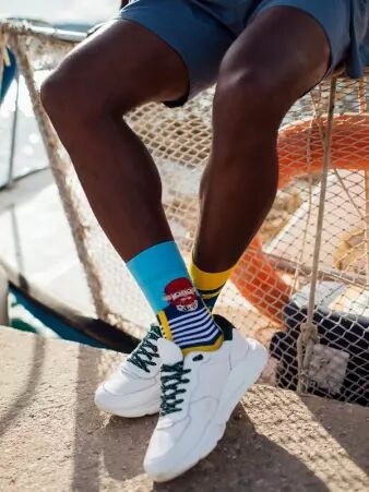 Chaussettes deparaill�es Fishers Tale �l�ment mode � l'esth�tique actuelle