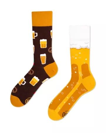 Chaussettes deparaill�es Craft Beer accessoire mode au style contemporain