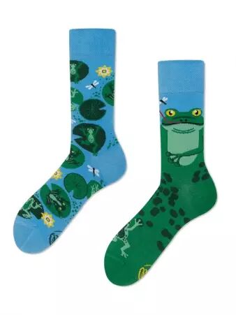 Chaussettes deparaill�es Froggy Frog accessoire mode au style contemporain