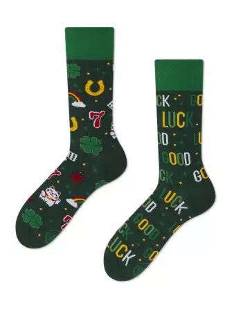 Chaussettes deparaill�es Good Luck �l�ment mode � l'esth�tique actuelle