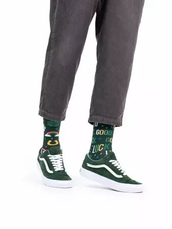 Chaussettes deparaill�es Good Luck �l�ment mode � l'esth�tique actuelle