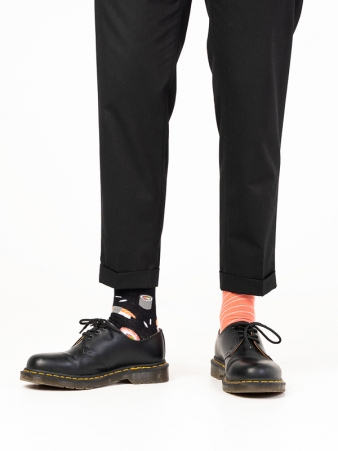 Chaussettes deparaill�es Sushi Roll accessoire mode au style contemporain