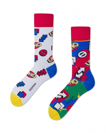 Chaussettes deparaill�es Uno accessoire textile au look moderne