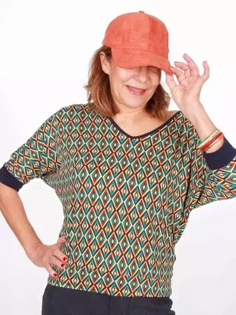 Top Bashung Burberry top graphique burberry moderne