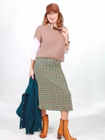 Jupe Zazou Burberry's pi�ce mode au design british et contemporain