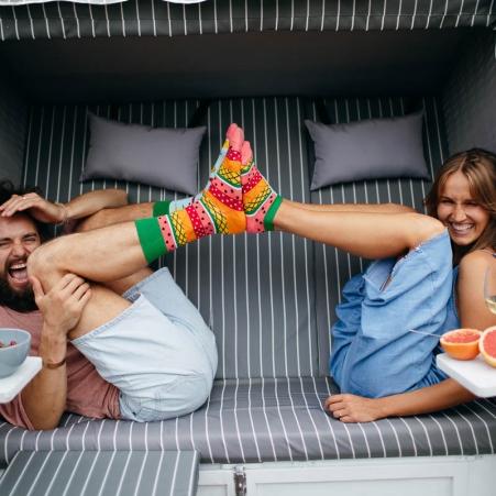 Chaussettes deparaill�es Tutti Frutti article mode au design soign�