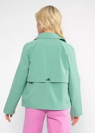 Parka Tiny Trench be bold green parka verte audacieuse coupe trench moderne