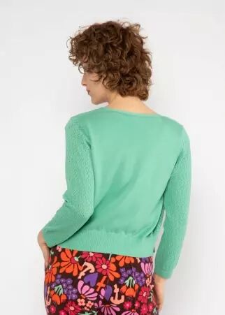 Cardigan Sweet Petite mint cordial green pi�ce vestimentaire � l'allure tendance