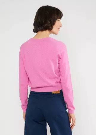 Cardigan Sweet Knit mega magenta article mode au design soign�
