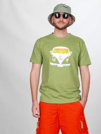 T-shirt Combi vert lichen t-shirt combi vert lichen esprit nature
