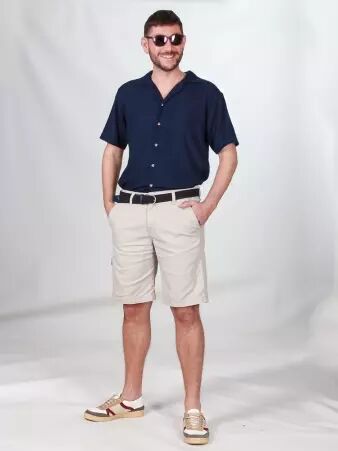 Short optimist cr�me short l�ger cr�me style d�contract�