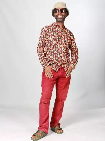Chemise Brown leafs pi�ce vestimentaire � l'allure tendance