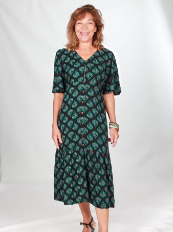 Robe Aurore Orange Blossom robe fleurie aux accents printaniers