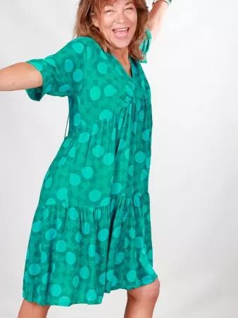 Robe Manaelle bis Masses flowers robe fluide fleurs