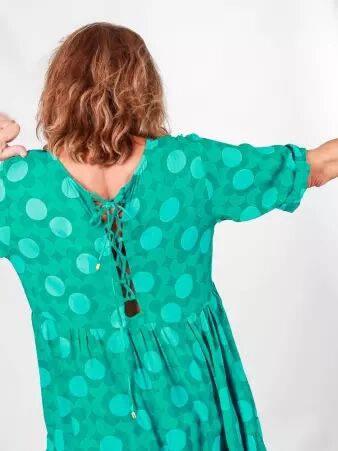 Robe Manaelle bis Masses flowers robe fluide fleurs