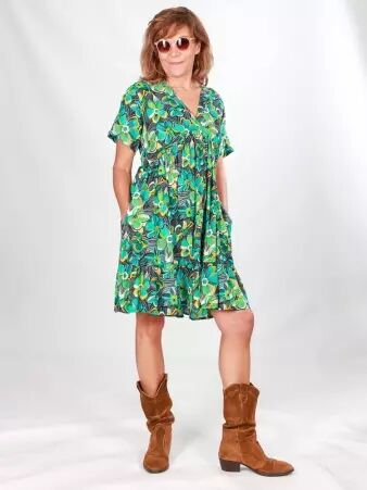 Robe Sasha Hippie flower robe boh�me fleurie au style vintage