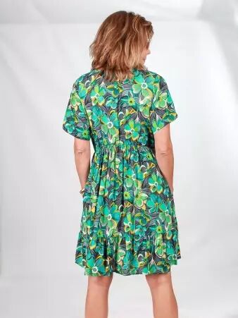 Robe Sasha Hippie flower robe boh�me fleurie au style vintage