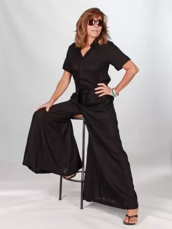 Combinaison Charlie Noir combinaison f�minine � l'�l�gance sobre