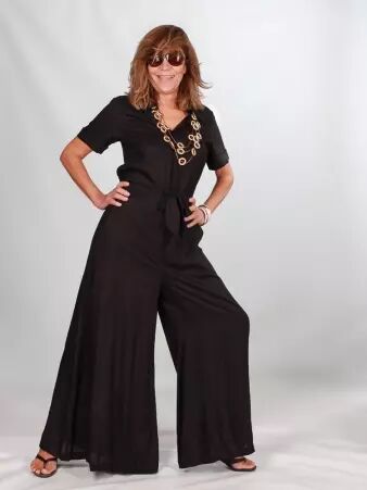 Combinaison Charlie Noir combinaison f�minine � l'�l�gance sobre