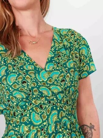 Robe Artemis Lehua robe � imprim� floral exotique