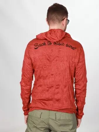 Hoodie Combi Brique cr�ation textile pens�e pour le confort et le style quotidien