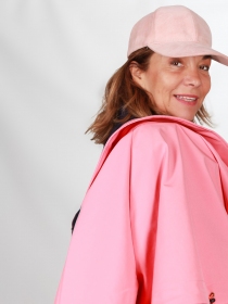 Casquette suédine Nude