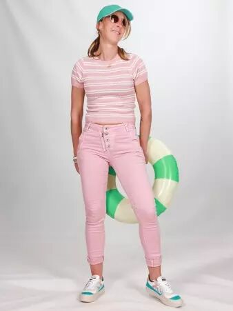 Pantalon Melly Nude pantalon Melly nude � la teinte douce