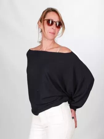 Top Noy Noir top fluide noir sobre