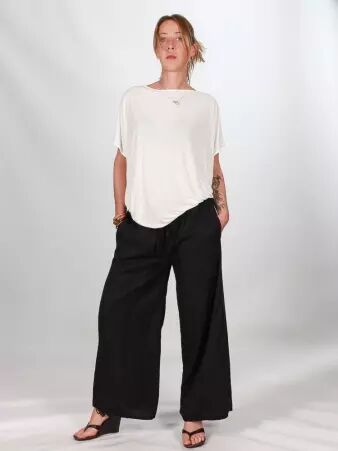 Top Mariposa Blanc top blanc lumineux