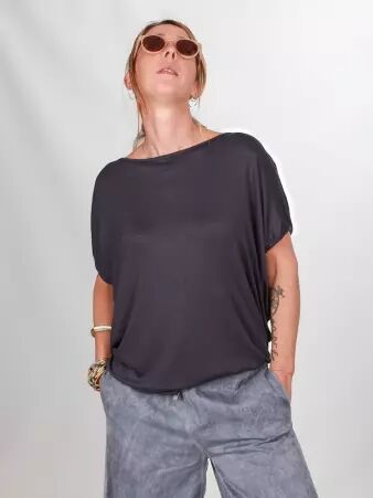 Top Mariposa Navy top chic bleu profond