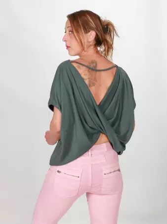 Top Mariposa Tilleul top vert tilleul doux