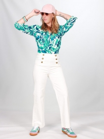 Chemisier Akiko Brush Art