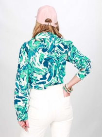 Chemisier Akiko Brush Art