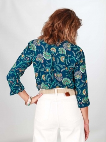 Chemisier Bohème Night garden