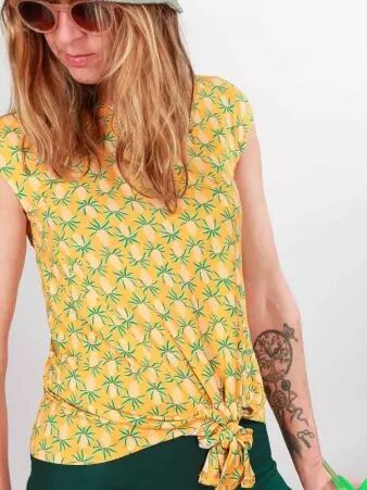 Top Sunshine Pinia Jaune top jaune pinia solaire